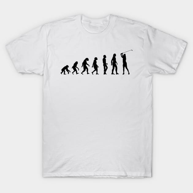 Golf Evolution T-Shirt by Sham